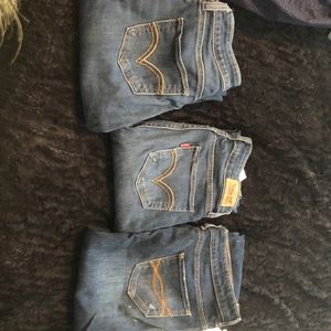 Levi’s and Abercrombie and Fitch Jeans Skinny